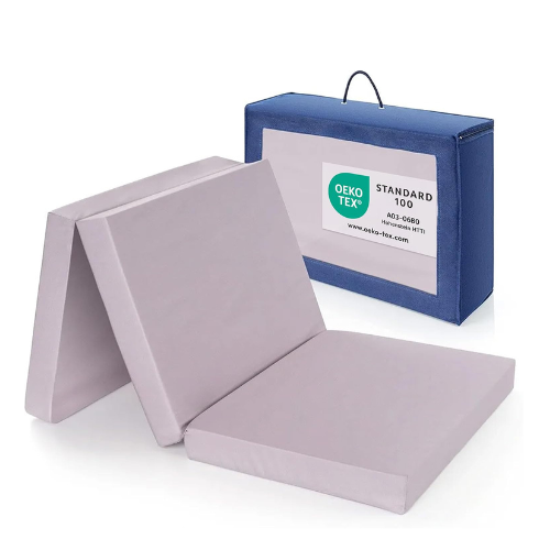 Baby-Reisebett Matratze mit Baumwollbezug & Tasche