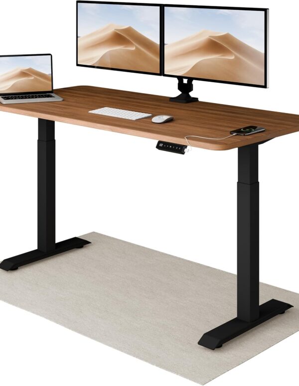 Elektrisch Höhenverstellbarer Schreibtisch 160x80 cm – Stabil