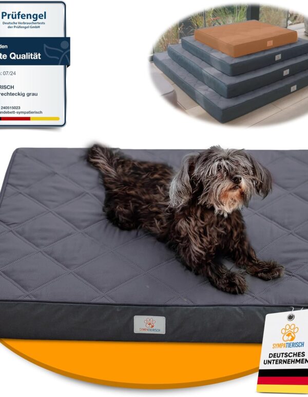 Orthopädisches Hundebett 70x60 cm wasserdicht weich