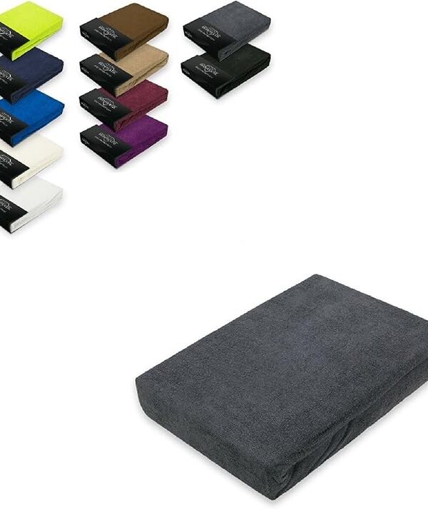 Luxus Frottee Spannbettlaken 140-160x200 cm