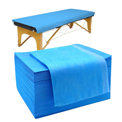 100 Stück Einweg Massagetischauflagen 80x180 cm Blau