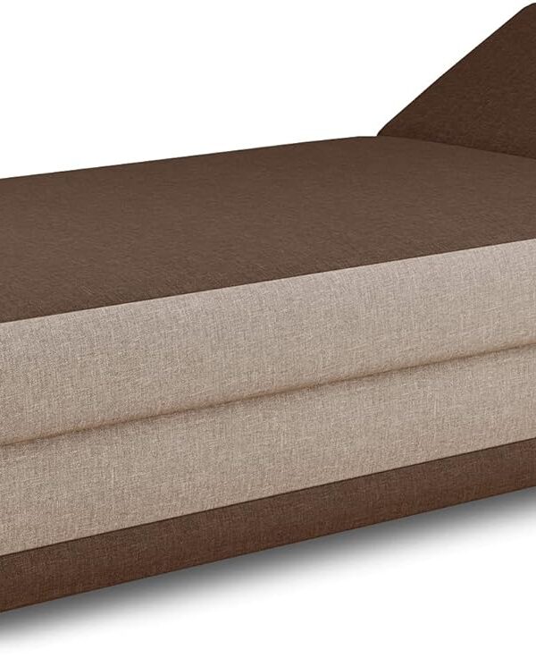 "Bett LuxeRest 90x200 cm mit Bettkasten & Sofa"