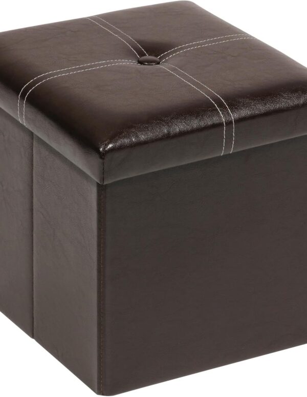 Sitzhocker Kinder faltbar mit Stauraum 30x30x30 cm