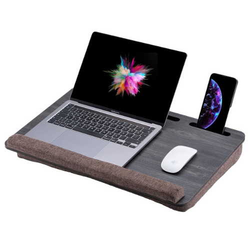 Ergonomischer Laptop-Tisch mit Kissen Bequem