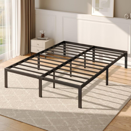 Doppelbett 160x200 cm mit Stauraum & Metallrahmen