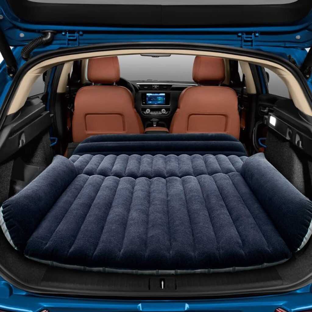 Auto-Luftmatratze: Dickere SUV-Matratze mit Pumpe – Ideal für Camping & Reisen im Freien