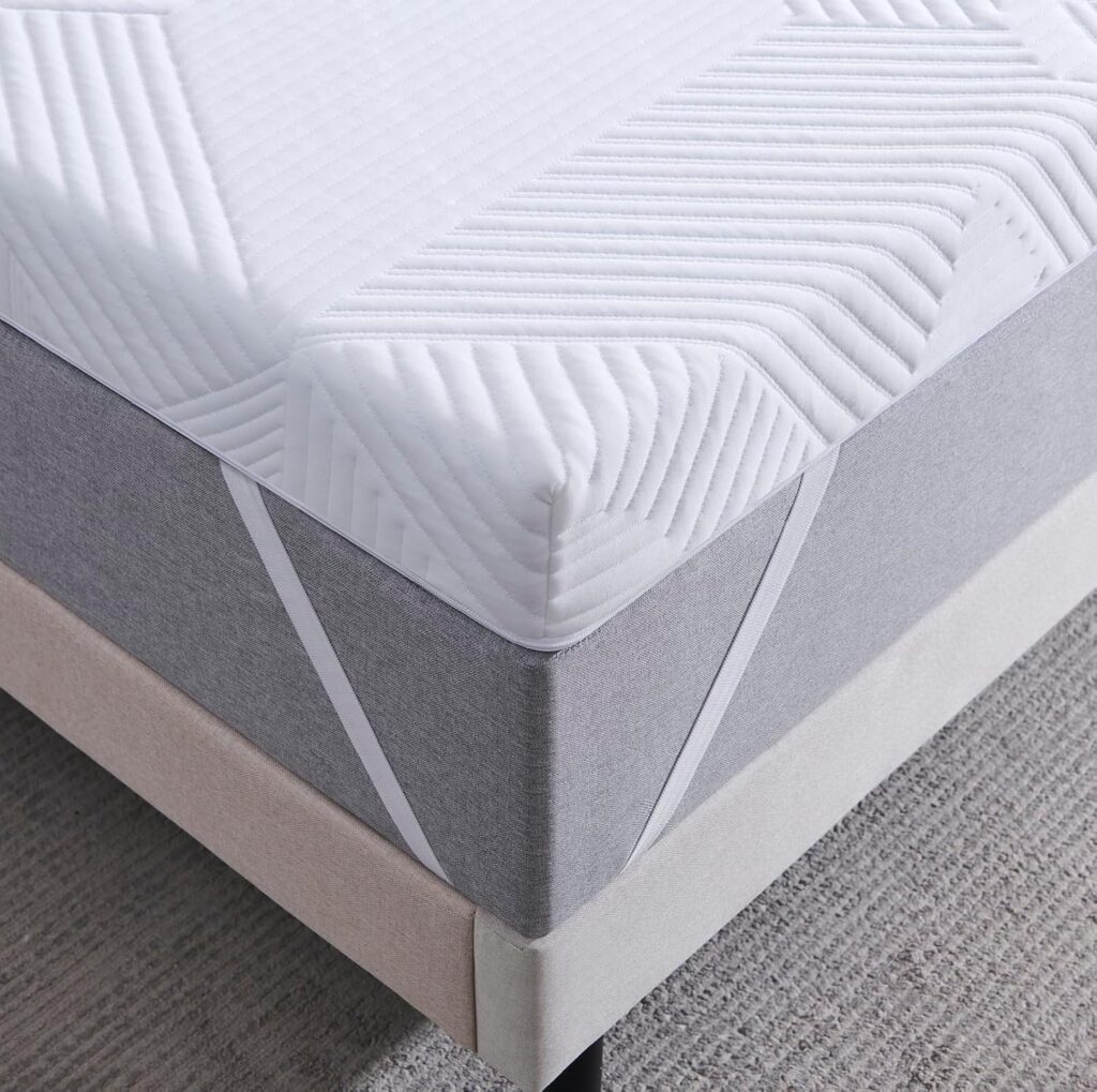 Matratzentopper 140×200 cm: 5 cm hoher Komfortschaum-Topper mit atmungsaktivem, waschbarem Bezug – Ideal für Boxspringbetten, Wohnwagen & Schlafsofas