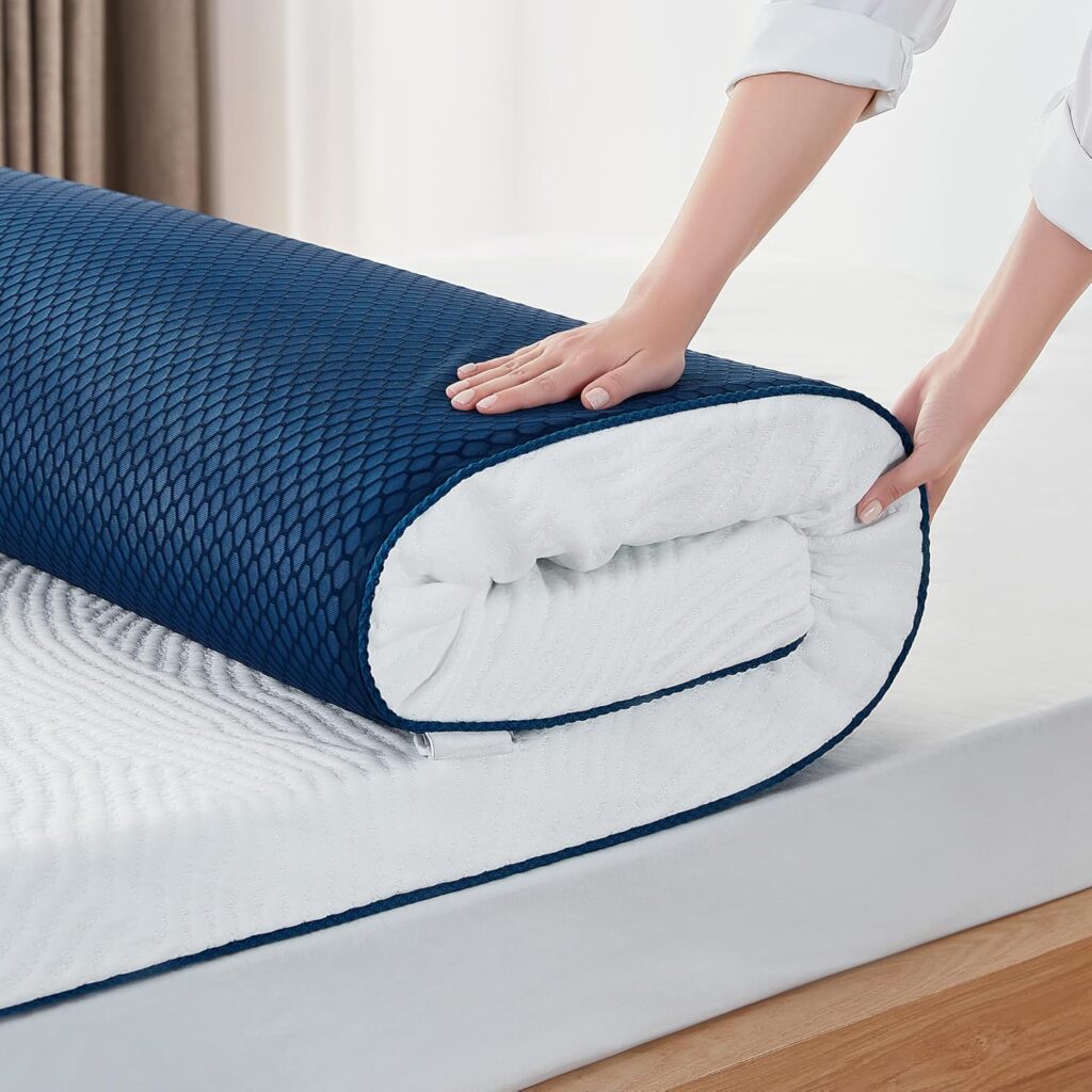 Luxuriöser Gel-Matratzentopper (140x200cm): 7,5 cm hoher Gel-Memory-Schaum mit H2/H3 Härte & Waschbarem Tencel™-Bezug – Für traumhaften Schlaf!