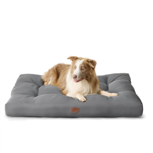 Hundekissen XXL 111x89 cm wasserdicht gepolstert Grau