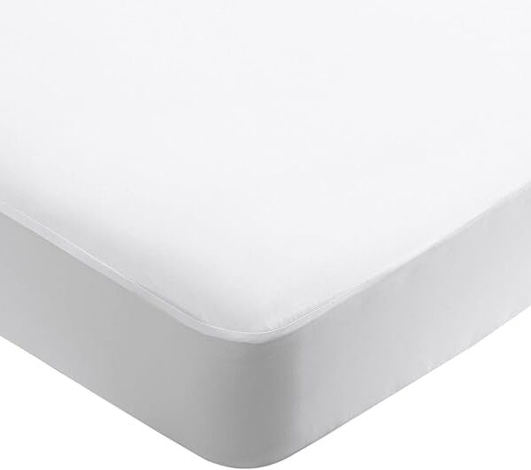 2er-Set Matratzenschoner 120x200 cm wasserdicht Weiß