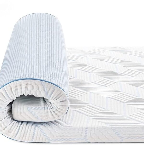 Gel Memory Foam Topper 90x200 cm H2 H3