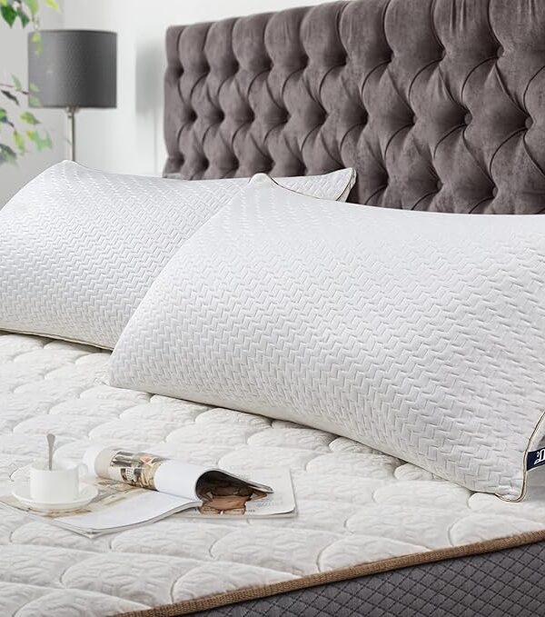 2er Set Kopfkissen 80x80 cm Mikrofaser Hotelqualität