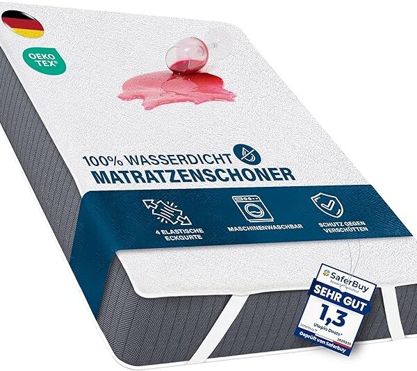 Wasserdichter Matratzenschoner 180x200 cm