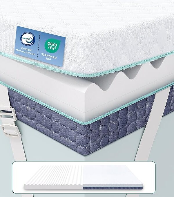 Memory Foam Matratzen Topper 140x200 cm