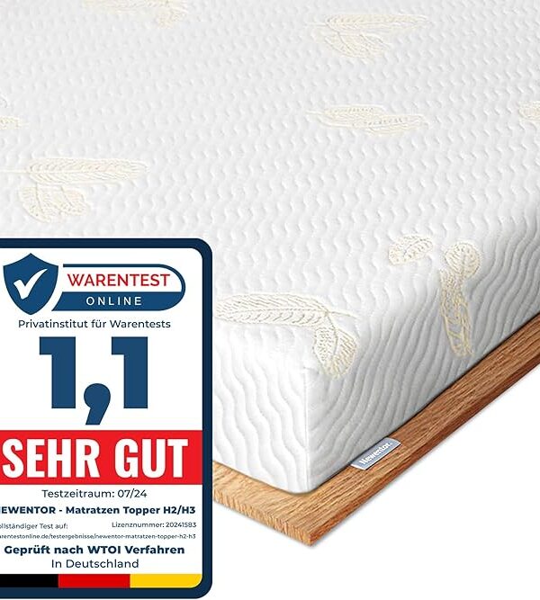 Gelschaum Matratzen Topper 140x200 cm