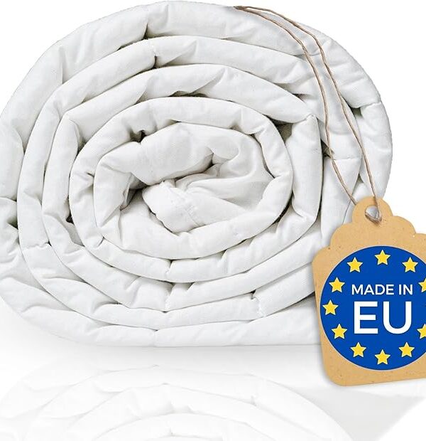 Gewichtsdecke 135x200 cm 3 kg – Baumwolle & Waschbar