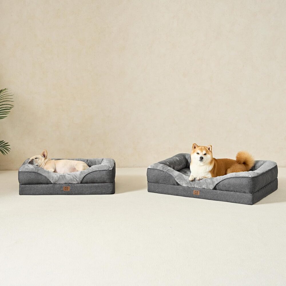 Orthopädisches Hundebett Memory Foam wasserdicht – Bild 8