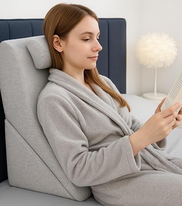 Ergonomisches Lesekissen mit verstellbarer Kopfstütze