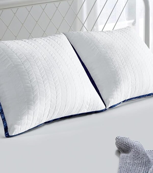 2er Set Seitenschläferkissen 80x80 atmungsaktiv