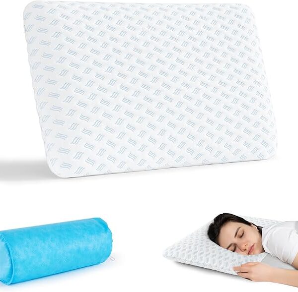 Ultradünnes Memory Foam Nackenkissen 40x60 cm