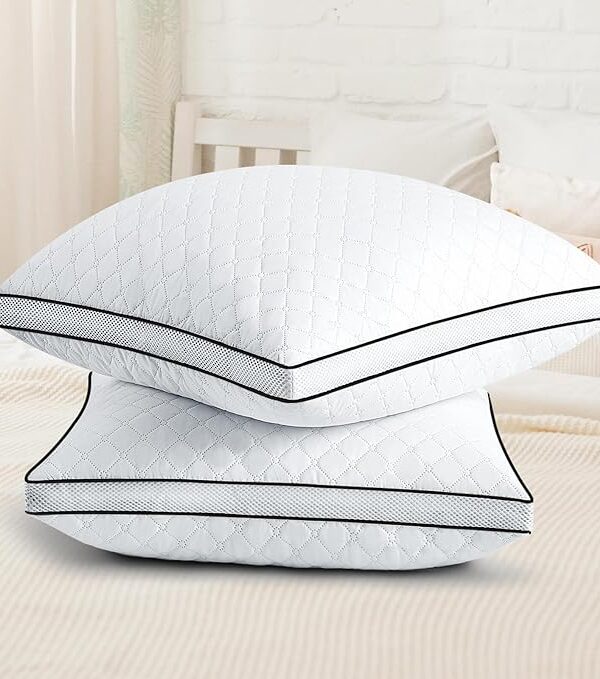 2er Set Kopfkissen 80x80 cm Weich & Atmungsaktiv