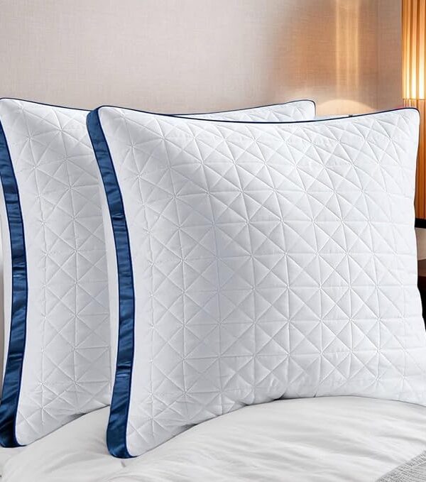 2er Set Kopfkissen 80x80 cm Orthopädisch Weich