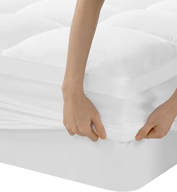 Luxus Matratzen Topper 180x200 cm weich gesteppt