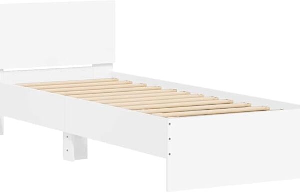 Stabiler Einzelbett-Rahmen 75x190 cm mit Lattenrost