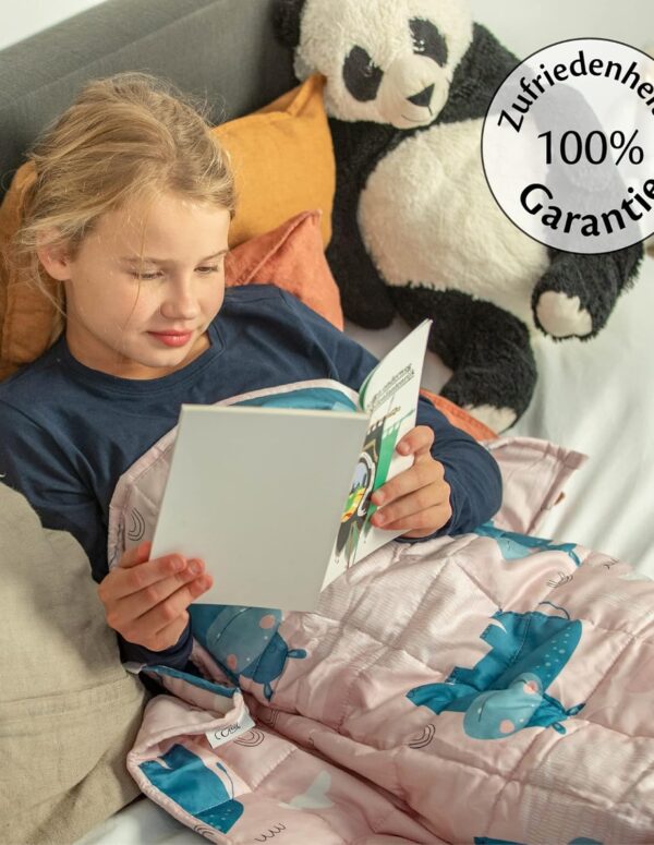 Kinder Gewichtsdecke 3,2 kg 100x150 cm, beruhigend