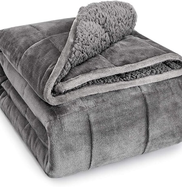 Gewichtsdecke 7 kg wendbar Sherpa Flanell, extra warm