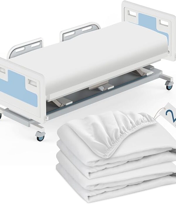 2er-Set Spannbettlaken 91x203 cm, weich, mit Gummi