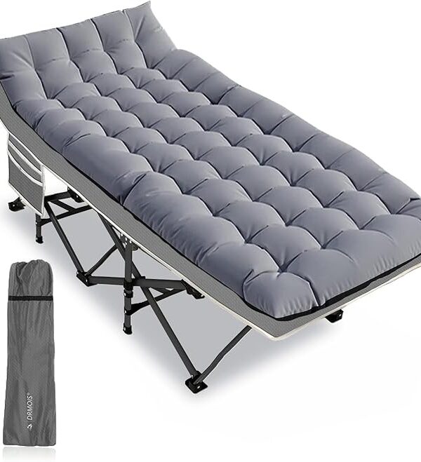 XXL Campingliege 81 cm breit, klappbar, 400 kg Tragkraft