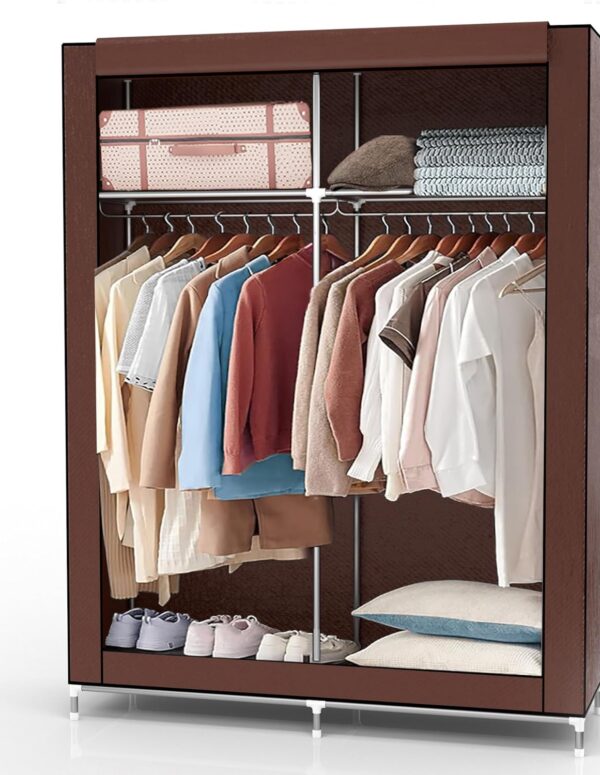 Textilschrank Faltbar 108x45x107 cm Aufbewahrung