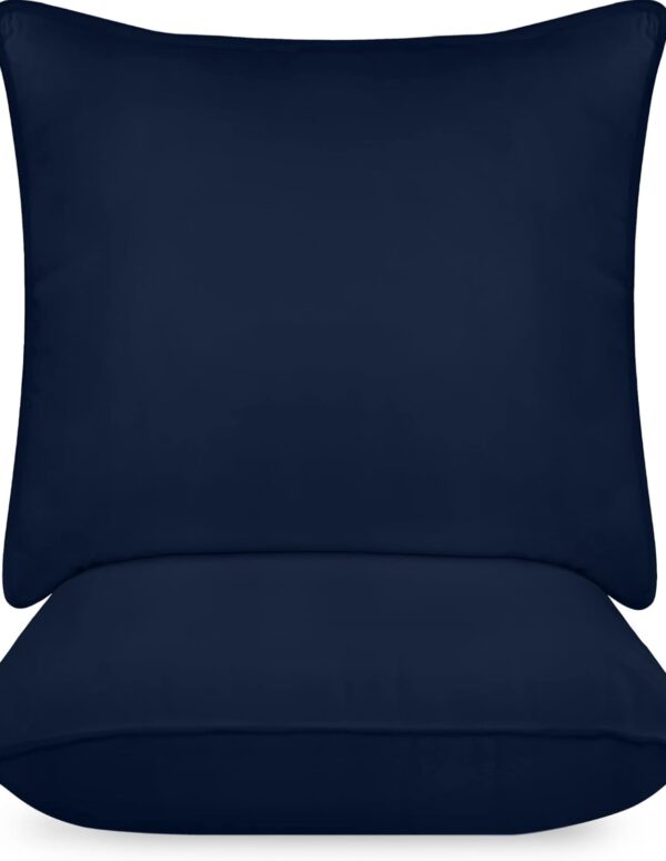 2er-Set Kopfkissen 65x65 cm atmungsaktiv weich