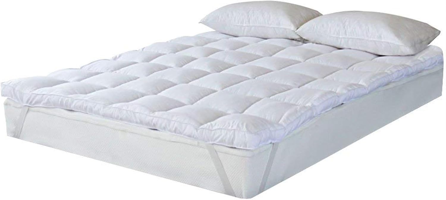 Weiche Mikrofaser Matratzenauflage 160x190 cm, waschbar – Bild 3