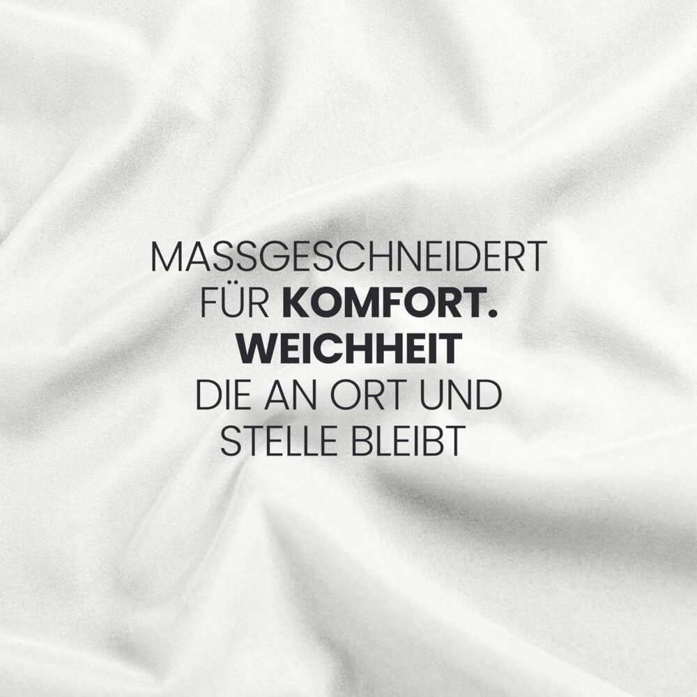 „Tiefes Spannbettlaken aus gebürsteter Mikrofaser“ – Bild 7
