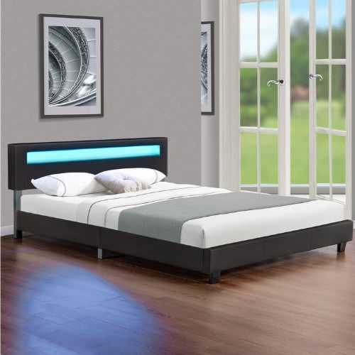Elegant Upholstered Bed Modern Style Bedroom