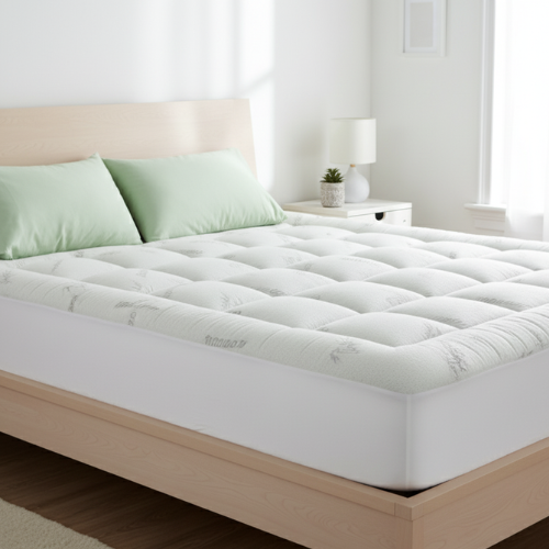 Bamboo Topper 180x200 cm – Kühlend & Atmungsaktiv