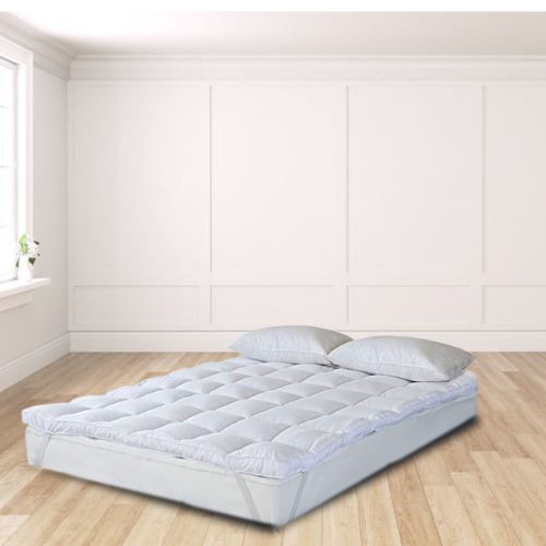 Soft Microfibre Mattress Topper Filled and Breathable