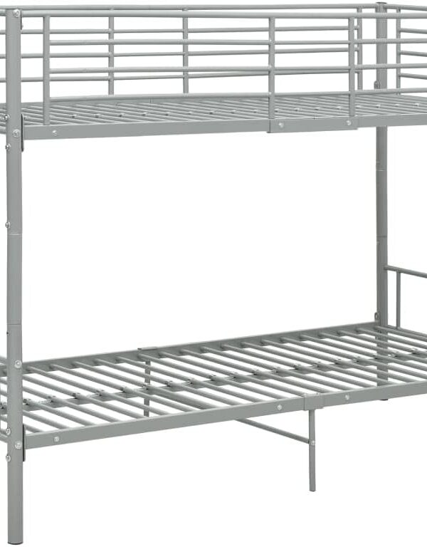 Etagenbett Metall 90x200 cm mit Lattenrost
