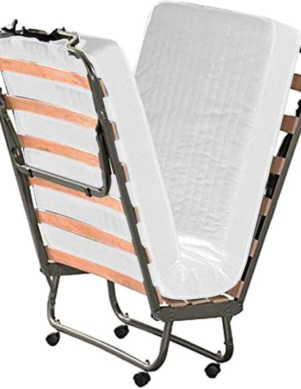 Klappbett 80x200 cm mit 10 cm Memory Foam Matratze