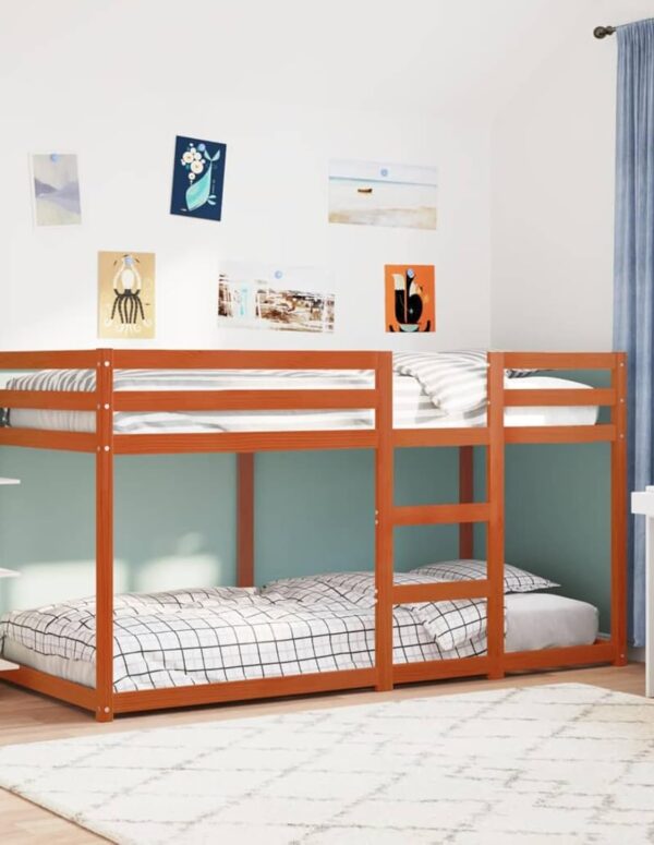 Holz-Etagenbett für Kinder 75x190 cm