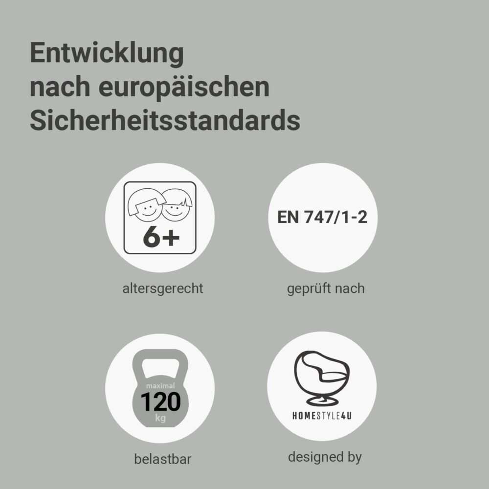 Etagenbett 90 x 200 cm mit Stauraum, Holz, Weiß, Doppel-Etagenbett 90 x 200 cm für 2 Kinder mit Lattenrost | Artikel 1431 – Bild 5