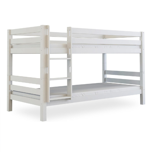 Malu bunk bed made of beech white lacquered