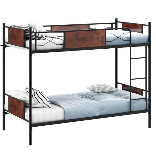 Etagenbett Schwarz Metall Für Kinder Und Erwachsene