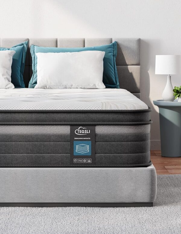 Gel-Taschenfederkernmatratze 140x200, H3/H4, 25cm